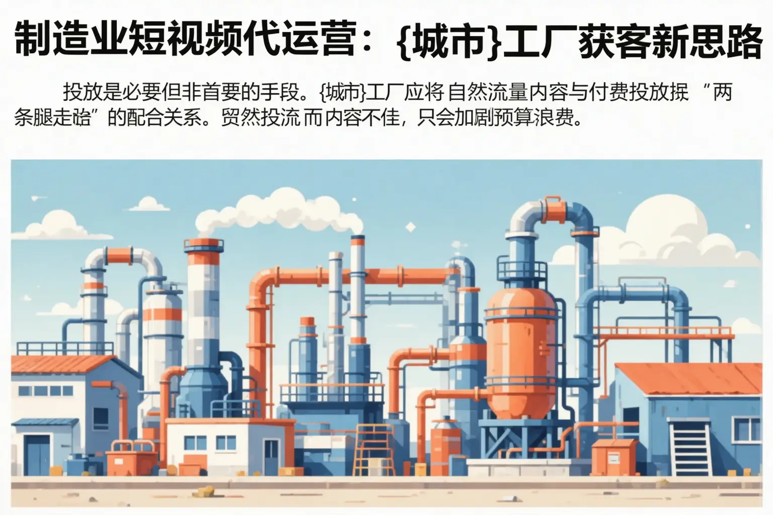制造业短视频代运营:望江工厂获客新思路